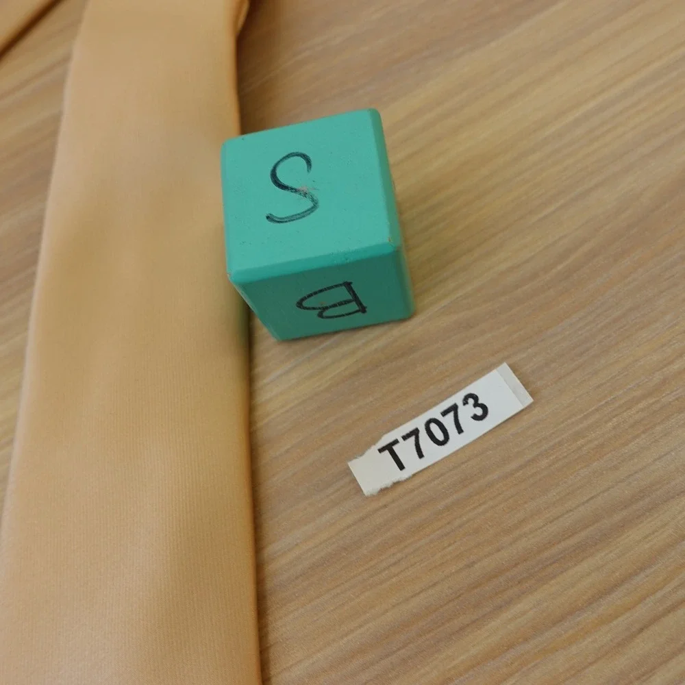 Italian Champagne Gold Neck Tie Mens Skinny Solid Formal Wedding ARLANDO ARSINI